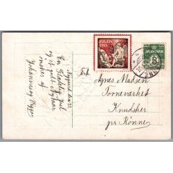 Julemrke 1913 p Postkort