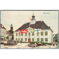 Randers - Raadhuset- Postkort - Brugt