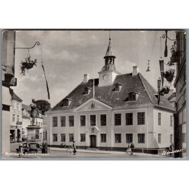 Randers - Raadhuset- Postkort - Ubrugt