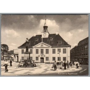 Randers - Raadhuset - Postkort - Ubrugt
