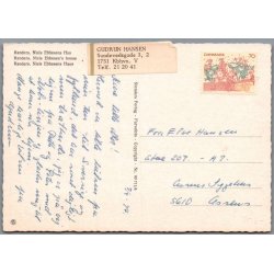 Randers - Storegade - Niels Ebbesens hus -  Postkort, - Brugt