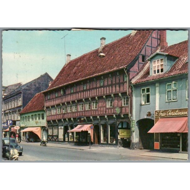 Randers - Storegade - Niels Ebbesens hus -  Postkort, - Brugt
