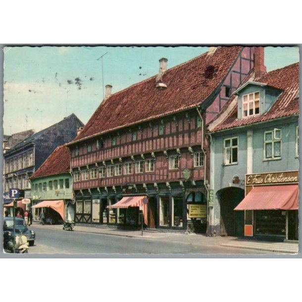 Randers - Storegade - Niels Ebbesens hus -  Postkort, - Brugt