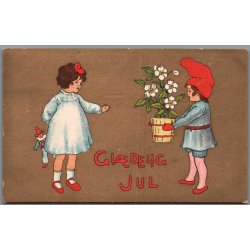 Julemrke 1912 p Postkort