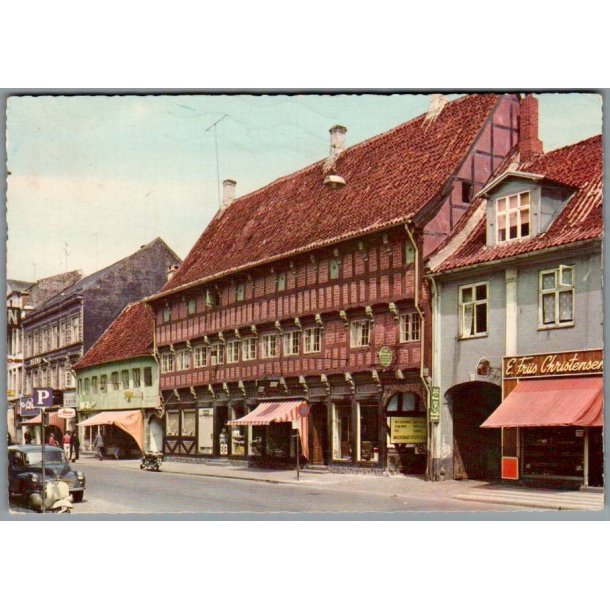 Randers - Storegade - Niels Ebbesens hus -  Postkort, - Brugt