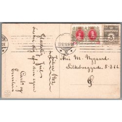 Julemrke 1912 p Postkort