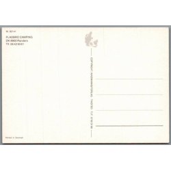 Fladbro Camping  - Randers - Postkort - Ubrugt
