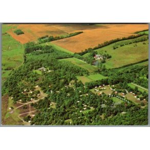 Fladbro Camping  - Randers - Postkort - Ubrugt