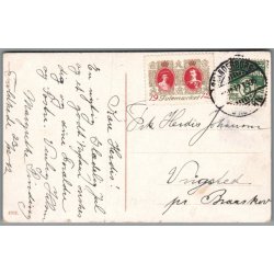 Julemrke 1912 p Postkort