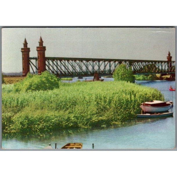 Gudenaabroen - Postkort, - Ubrugt