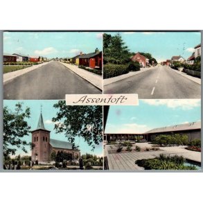 Assenstoft - Postkort - Brugt