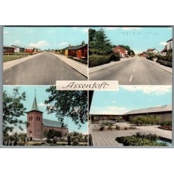 Assenstoft - Postkort - Brugt
