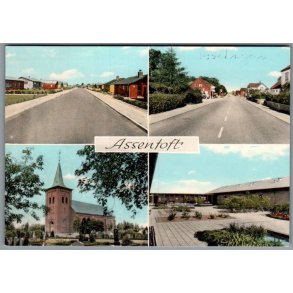 Assenstoft - Postkort - Brugt