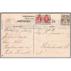 Julemrke 1912 p Postkort