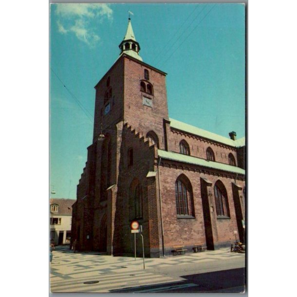 Randers - Sct. Mortens  Kirke - Postkort - Ubrugt