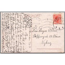 Fra Gudenaaen ved Randers - Postkort - Brugt