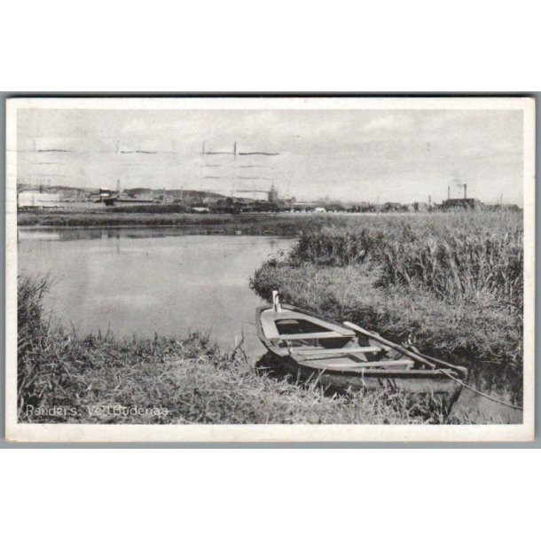 Randers - Ved Gudenaa- Postkort - Brugt