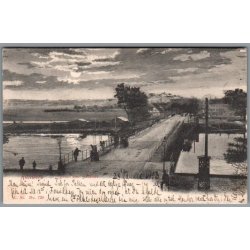 Randers - Broen over Gudenaaen - Postkort - Brugt