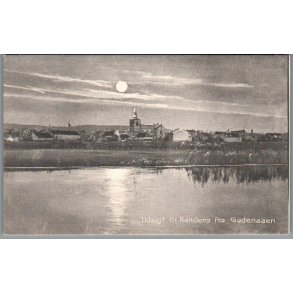 Udsigt til Randers fra Gudenaaen - Postkort - Ubrugt