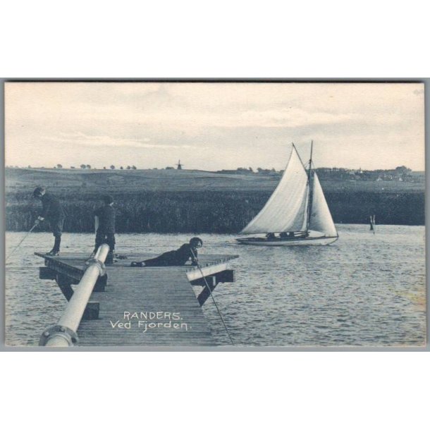 Randers - Ved Fjorden - Postkort - Brugt