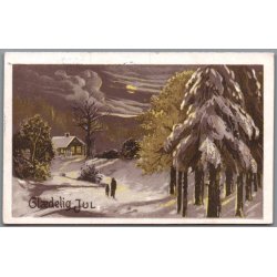 Julemrke 1912 p Postkort