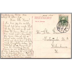 Randers - "Niels Brock" sejler gennem Randers Fjord  - Postkort - Brugt