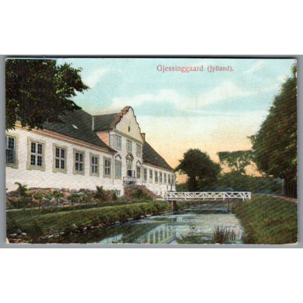 Gjessinggaard (Jylland)  - Postkort - Brugt