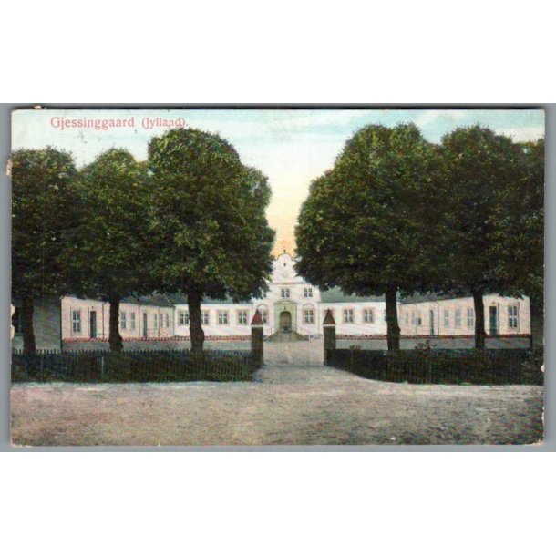 Gjessinggaard (Jylland)  - Postkort - Brugt
