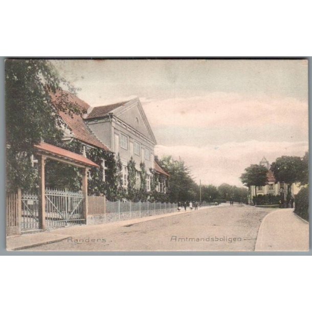Amtmandsboligen  - Randers - Postkort - Brugt