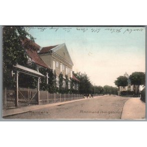 Amtmandsboligen  - Randers - Postkort - Brugt