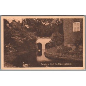 Randers - Parti fra St�vringgaard - Postkort - Ubrugt