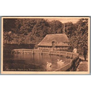 Randers - Parti fra St�vringgaard - Postkort - Brugt