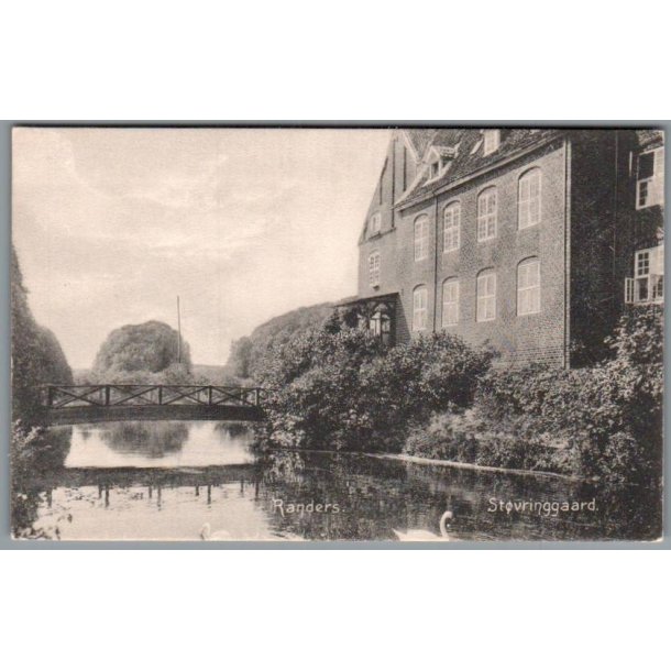 Randers - St�vringgaard - Postkort - Ubrugt