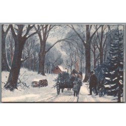 Julem�rke 1912 p� Postkort