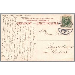 Dammen ved St�vringgaard Kloster - Postkort - Brugt