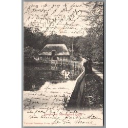 Dammen ved St�vringgaard Kloster - Postkort - Brugt