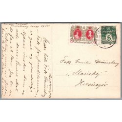 Julem�rke 1912 p� Postkort