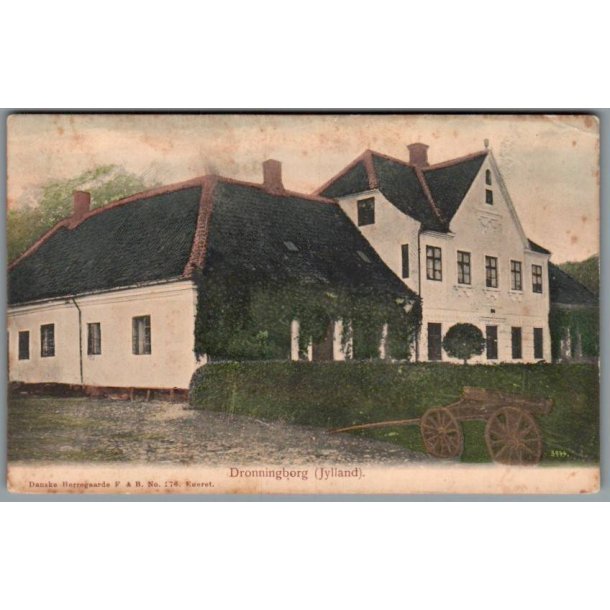 Dronningborg (Jylland) - Danske Herregaarde F&B 176 - Postkort - Ubrugt