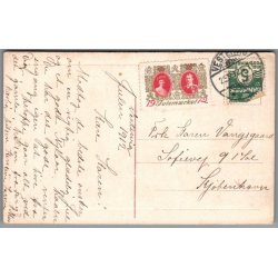 Julem�rke 1912 p� Postkort