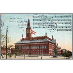 Julemrke 1912 p Postkort