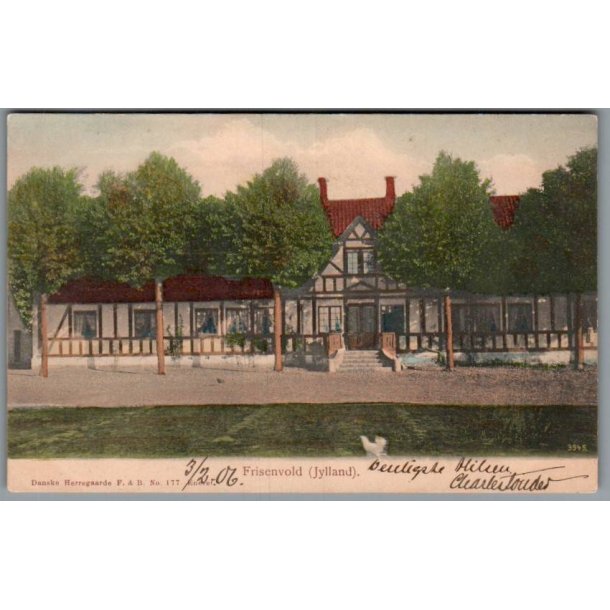 Frisenvold(Jylland) - Danske Herregaarde F&B 177 - Postkort - Ubrugt