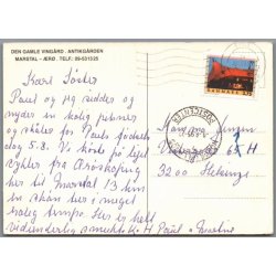 Den gamle Ving�rd - Antikg�rden - Marstal - �r� - Postkort - Brugt