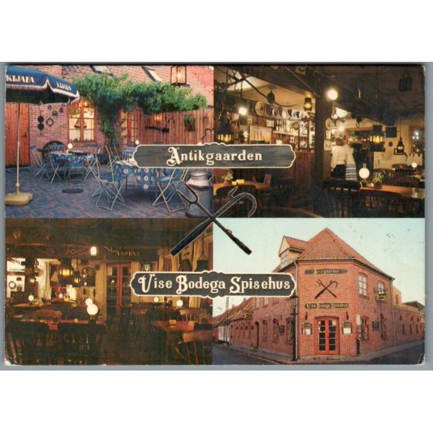 Den gamle Ving�rd - Antikg�rden - Marstal - �r� - Postkort - Brugt