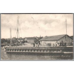 Dampskibsbroen Marstal - Postkort - Brugt