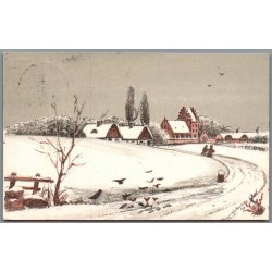 Julem�rke 1912 p� Postkort