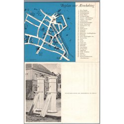 Eventyrbyen i Danmark - �r�sk�bing - Kort A4 - kan foldes som postkort - Ubrugt