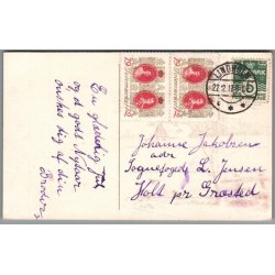 Julem�rke 1912 p� Postkort