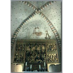 Bregninge Kirke - �r� - Altertavlen - Postkort - Ubrugt