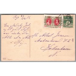 Julem�rke 1912 p� Postkort