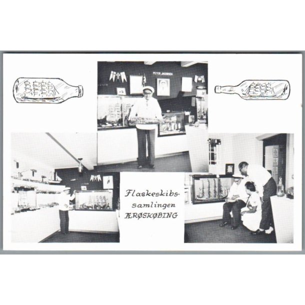 Flaskeskibssamlingen - Smedegade - �r�sk�bing - Postkort- Ubrugt